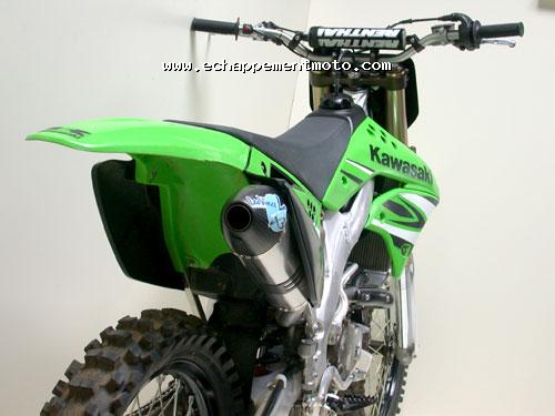 echappement moto CROSS KAWASAKI KX-F 250 08 leovince echappement moto CROSS KAWASAKI KX-F 250 08 leovince